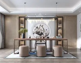 昌都新中式风格茶室如何规划设计